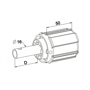 Embout de tube Zurfluh Feller