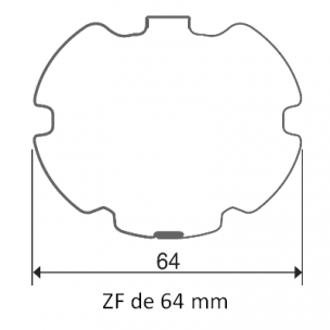 Bague moteur Becker ZF64