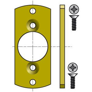 Support moteur Somfy PLAQUETTE LO LS40