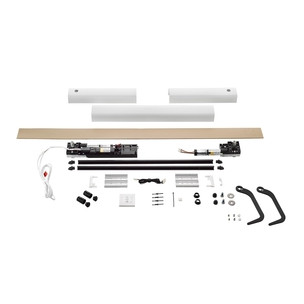 Kit Somfy YSLO FLEX IO SLIM 2 vantaux carter blanc bras noirs