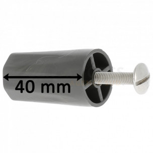 Butée de volet roulant marron 40 mm