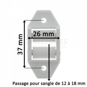 Guide sangle