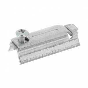 Agrafe d'attache tablier Deprat tube rainuré 62 mm