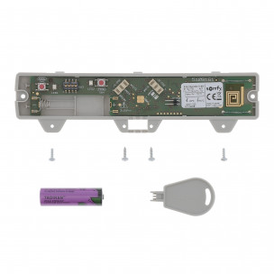 Batterie émetteur barre palpeuse optique Somfy. Format AA