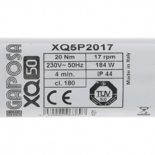 Moteur Gaposa XQ5P 20/17