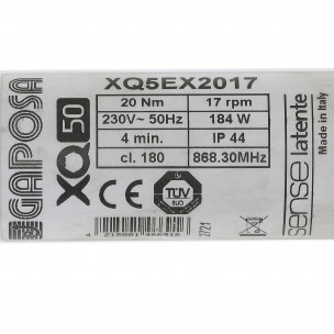 Moteur Gaposa XQ5EX 20/17