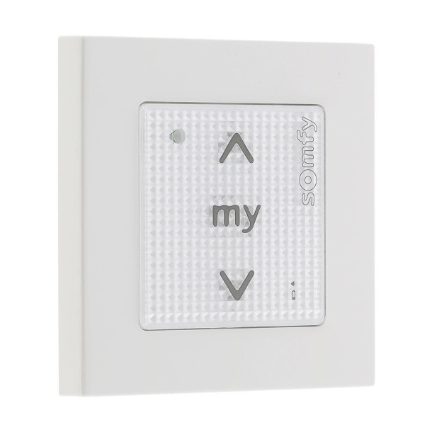 Commande Somfy SMOOVE SENSITIF RTS blanc