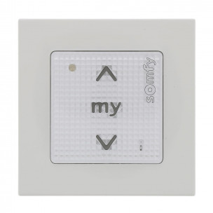 Commande Somfy SMOOVE SENSITIF RTS blanc