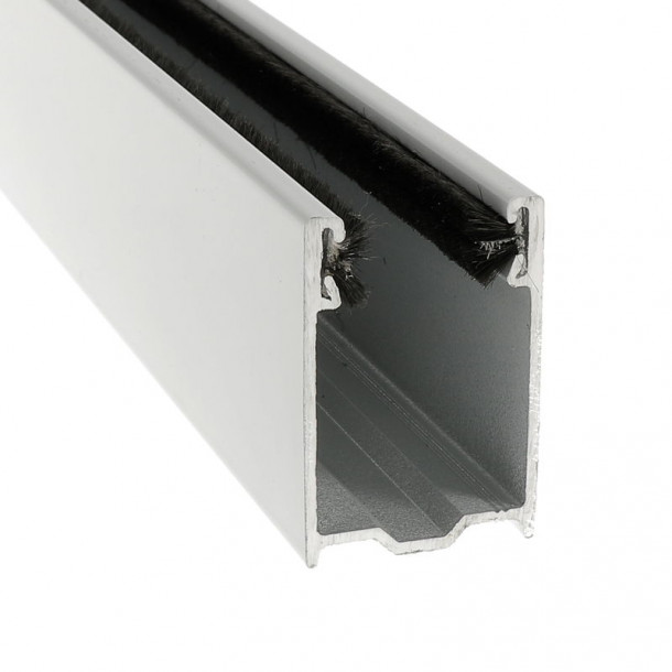 Coulisse aluminium de 40 x 27 mm pour volet roulant traditionnel