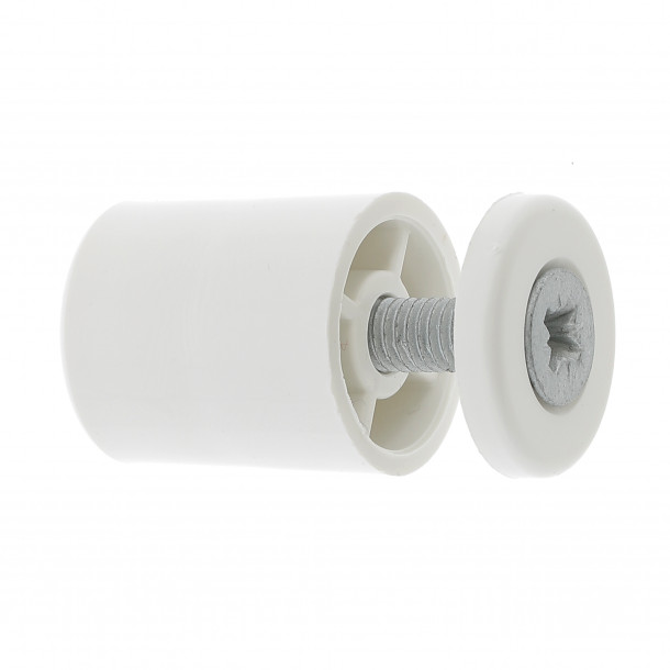 Butée de volet roulant blanche 25 mm