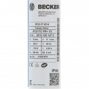 Moteur Becker R12-17-E14