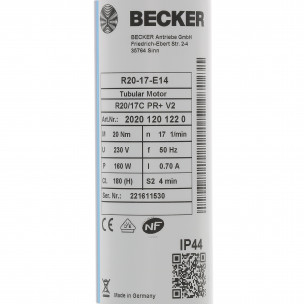 Moteur Becker R20-17-E14