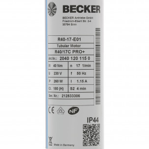 Moteur Becker R40-17-E01