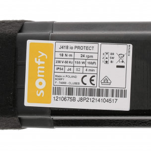 Moteur Somfy J4 IO PROTECT J418 18/24