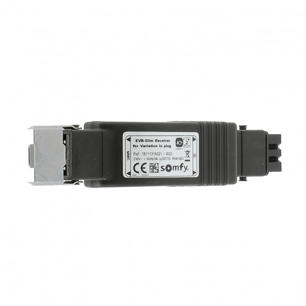Récepteur BSO Somfy IO variation prise hirschmann
