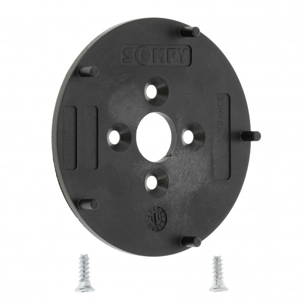 Support moteur Somfy plaque REHAU LS40