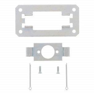 Support moteur Somfy plaque point fixe LS40
