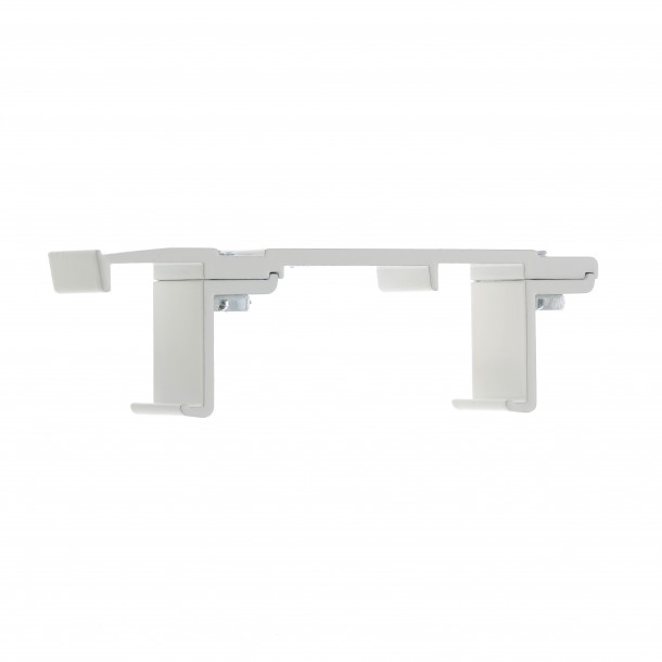 Support plafond double blanc