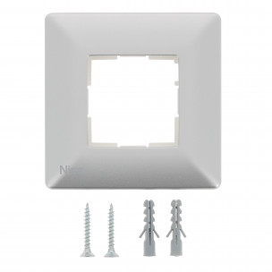 Plaque murale carrée Niceway Opla aluminium