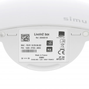 SIMU Hz et BHz compatibles avec TaHoma® switch de Somfy