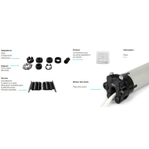 Kit de remplacement Nice EasyKit filaire 15/17