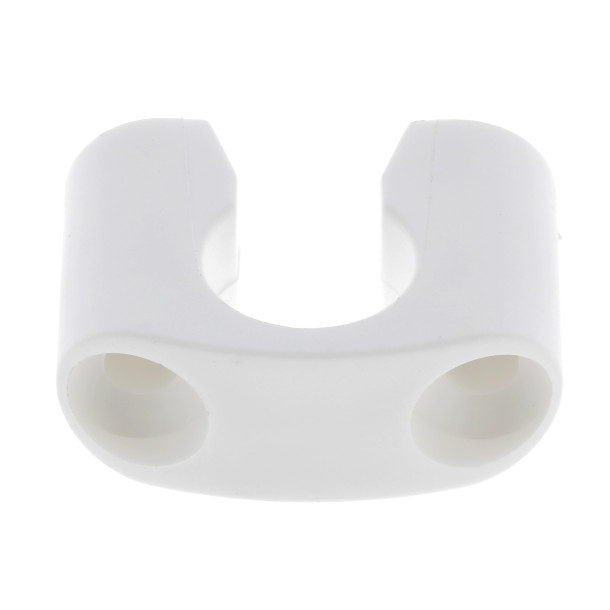 Lacet espagnolette en U blanc