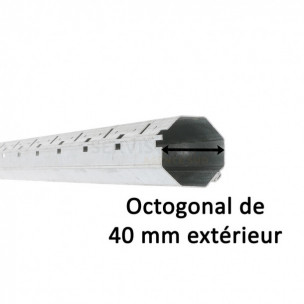 Tube octogonal 40