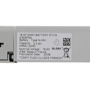 Batterie Somfy RS100 SOLAR IO 16,8V