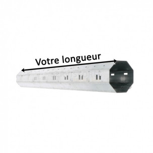 Tube octogonal 60