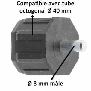 Embout de tube Deprat
