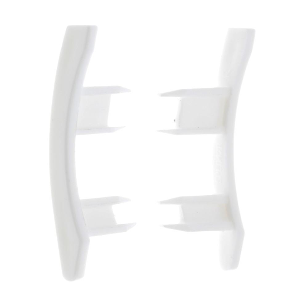 Pièce De Blocage/embout PVC Pour Lamelle De Porte Roulante 1 100 D - Blanc - Neuf - Résistant Aux Intempéries