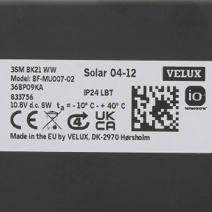 Kit de motorisation solaire Velux KSX 100K