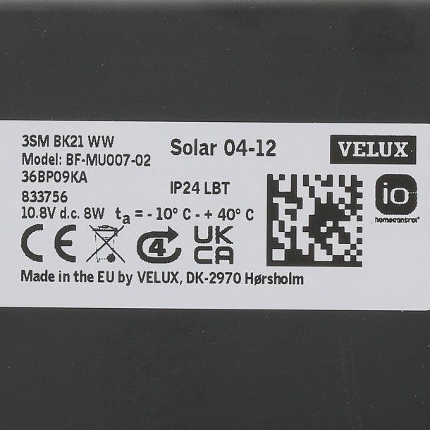 Batterie Compatible Velux Integra Solar KSX 100K 10.8V 2000mAh - CELLONIC