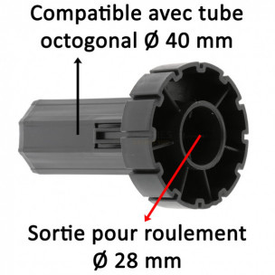 Embout de tube Deprat
