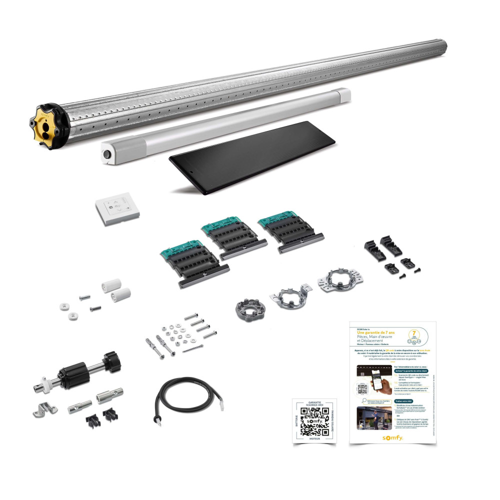 Kit motorisation store banne NICE radio commandé - Habitat automatisme