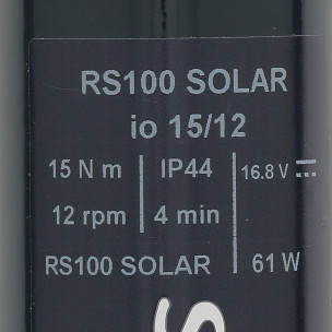 Kit solaire Somfy RS100 SOLAR IO 15/12
