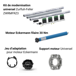 Kit motorisation volet roulant filaire universel