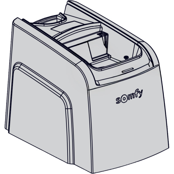 Capot moteur Somfy Axovia 3S IO