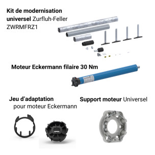 Kit de motorisation volet roulant filaire Eco