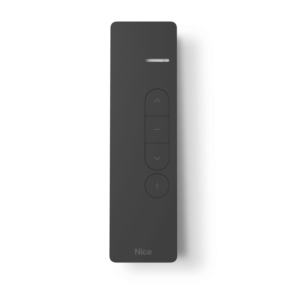 Telecommande Nice Télécommande Nice DOMI P1 noir Réf. NIDOMIP1NOIR - Servistores Sud