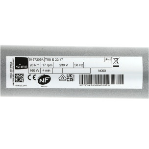 Moteur Simu T5S E 20/17
