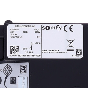 Boitier électronique Somfy Lockyvia et GO AR 5 RTS