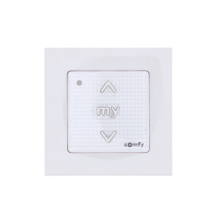 Commande Somfy Smoove RTS II avec cadre