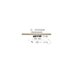 Kit Somfy YSLO FLEX IO 1 vantail carter et bras blancs