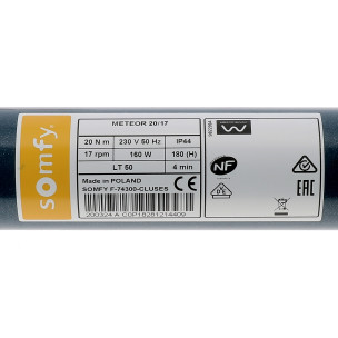Kit de remplacement Somfy LT50 METEOR 20/17