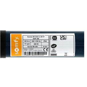 Moteur Somfy Sunea 50 CSI IO 20/17