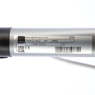 Moteur Simu T5 CC 20/12 - 24 Volts