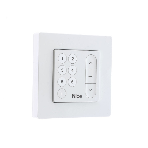 Commande Nice DOMI W6 blanc
