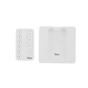 Télécommande Nice MINIDOMI 6 blanc