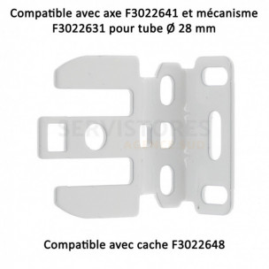 Support de store à chainette diamètre 28 mm